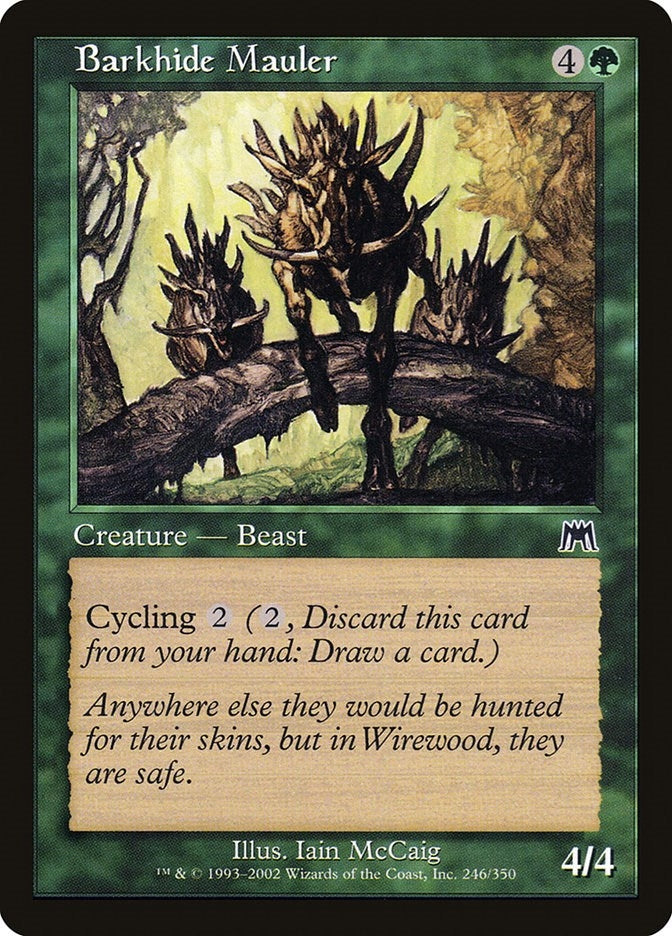 Image for Barkhide Mauler (246) (Onslaught) (ONS) - Magic: The Gathering