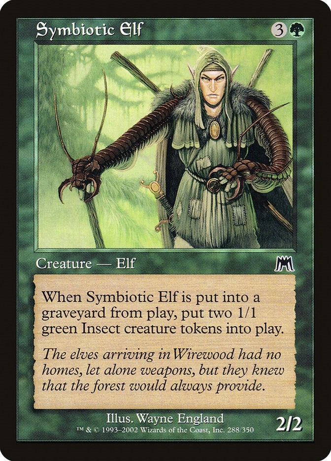 Image for Symbiotic Elf (288) (Onslaught) (ONS) - Magic: The Gathering