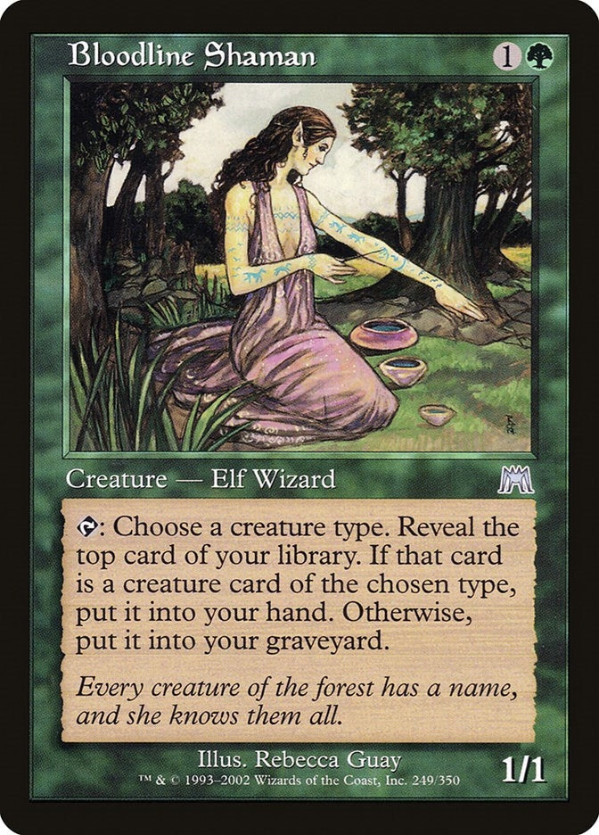Image for Bloodline Shaman (249) (Onslaught) (ONS) - Magic: The Gathering