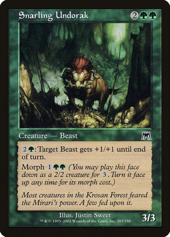Image for Snarling Undorak (283) (Onslaught) (ONS) - Magic: The Gathering