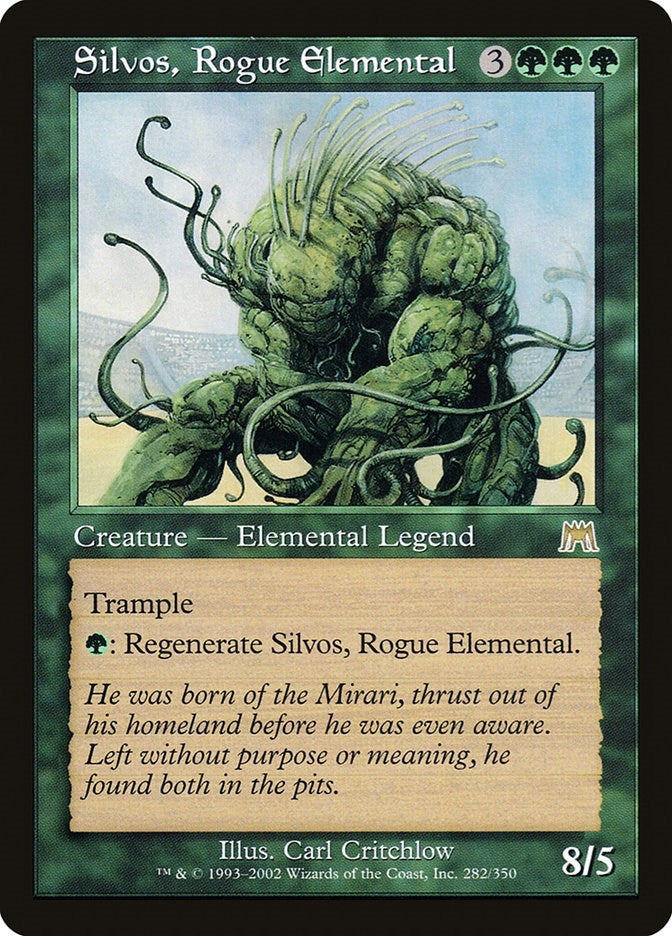 Image for Silvos, Rogue Elemental (282) (Onslaught) (ONS) - Magic: The Gathering