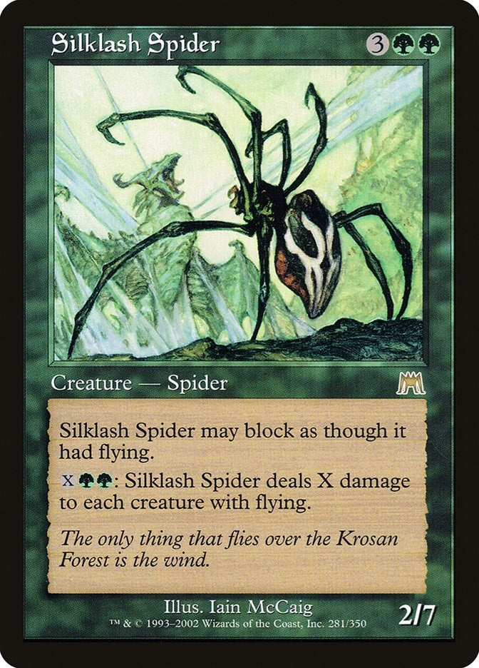 Image for Silklash Spider (281) (Onslaught) (ONS) - Magic: The Gathering