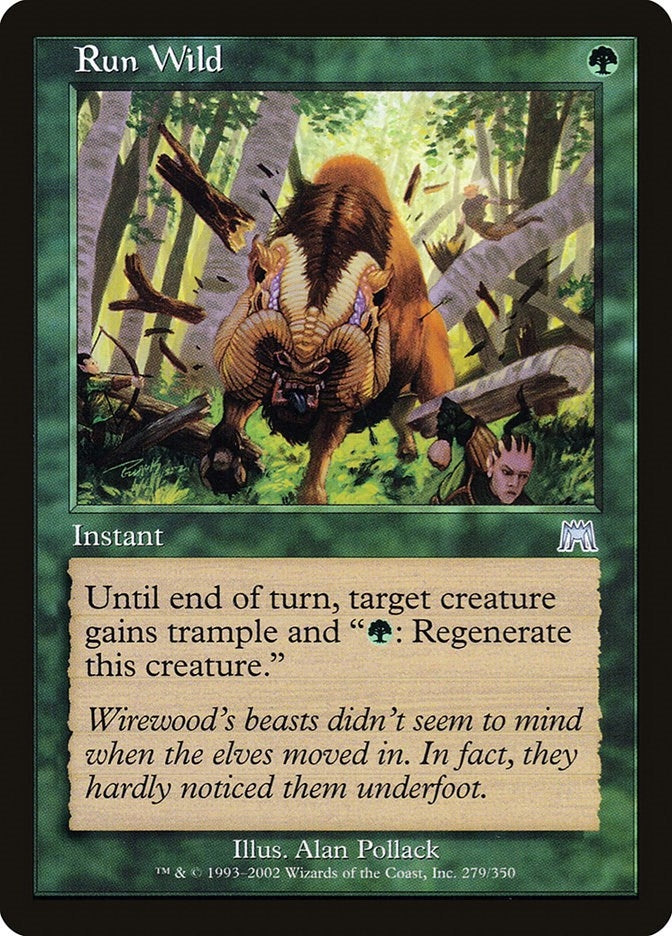 Image for Run Wild (279) (Onslaught) (ONS) - Magic: The Gathering