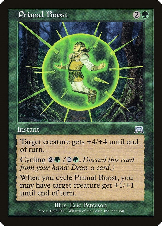 Image for Primal Boost (277) (Onslaught) (ONS) - Magic: The Gathering