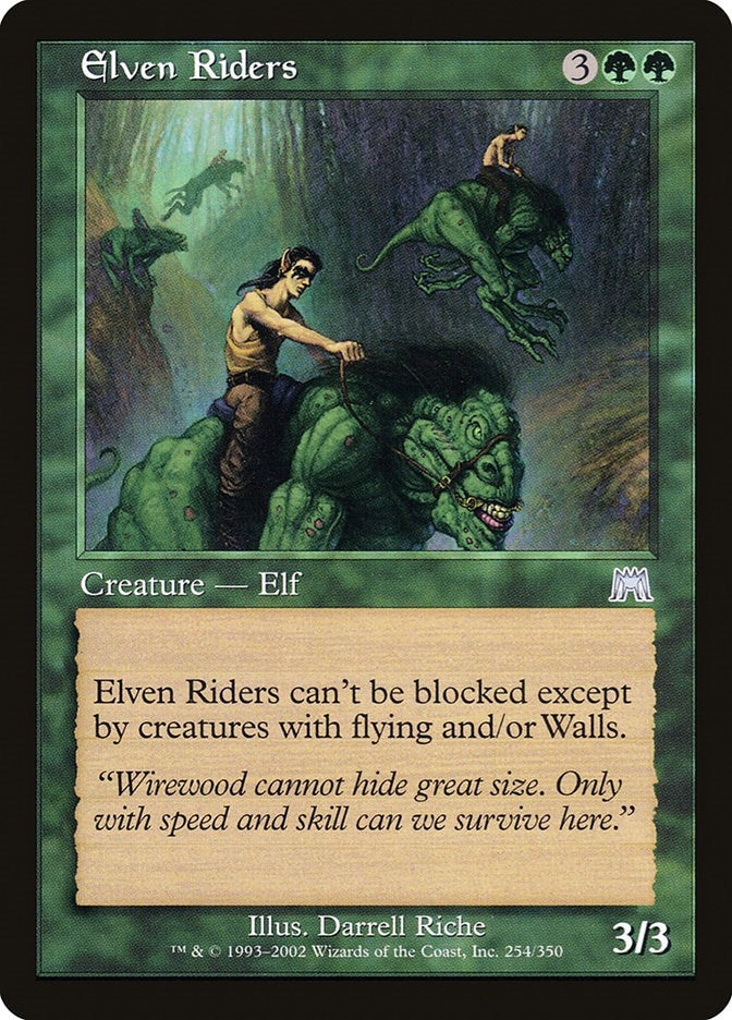 Image for Elven Riders (254) (Onslaught) (ONS) - Magic: The Gathering
