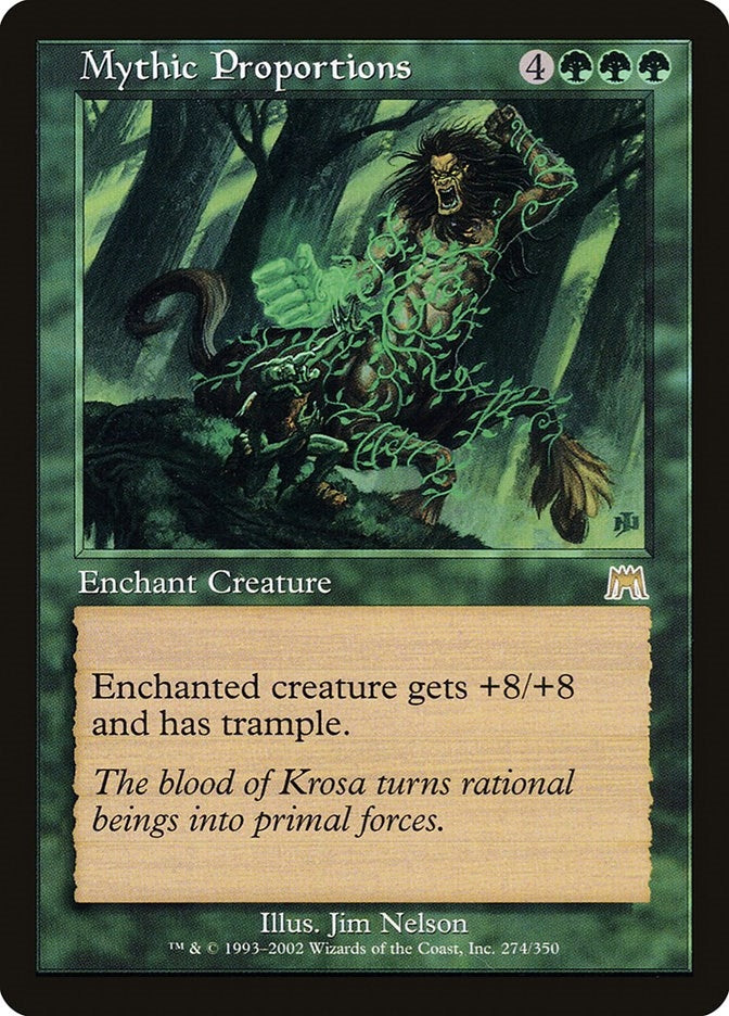 Image for Mythic Proportions (274) (Onslaught) (ONS) - Magic: The Gathering