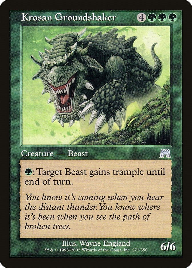 Image for Krosan Groundshaker (271) (Onslaught) (ONS) - Magic: The Gathering
