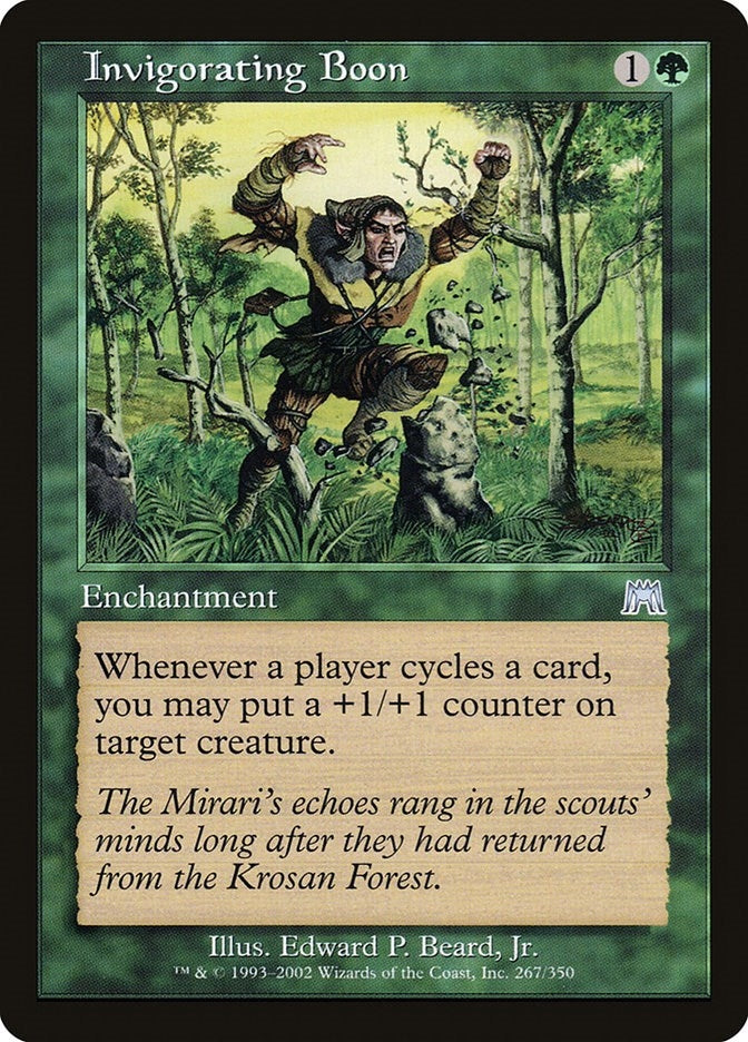 Image for Invigorating Boon (267) (Onslaught) (ONS) - Magic: The Gathering