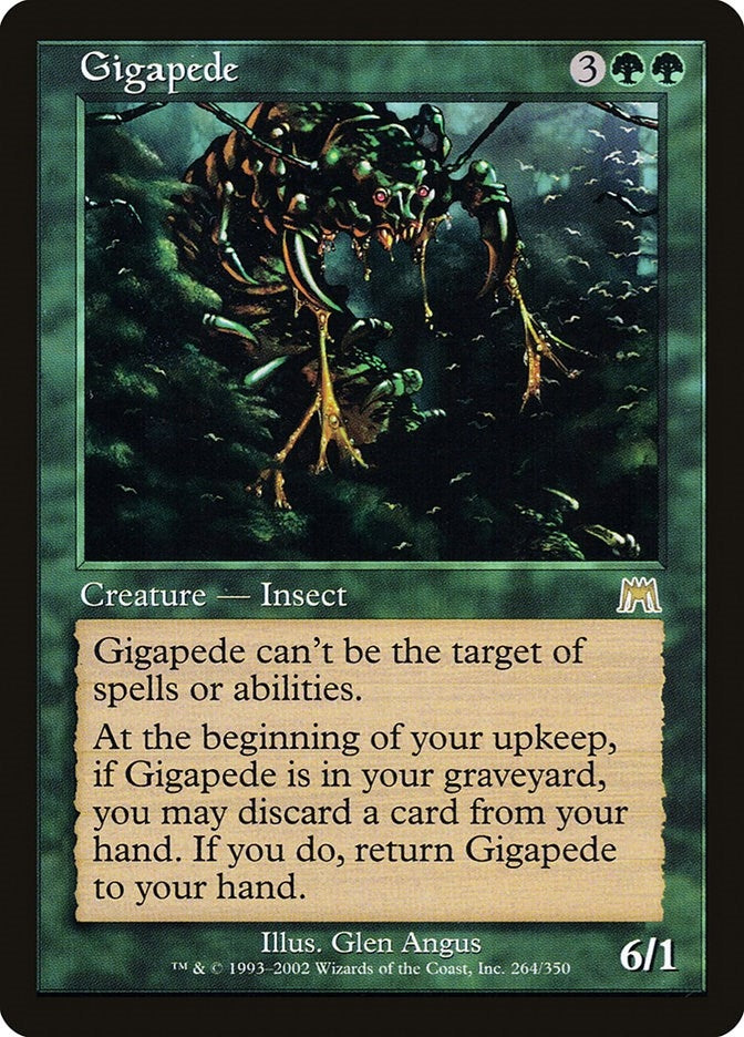 Image for Gigapede (264) (Onslaught) (ONS) - Magic: The Gathering