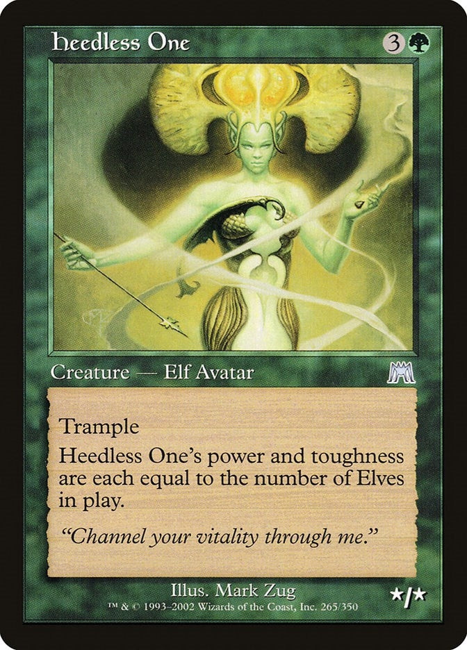 Image for Heedless One (265) (Onslaught) (ONS) - Magic: The Gathering