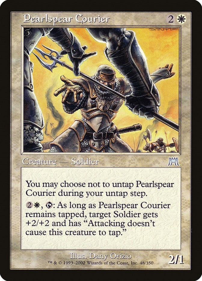 Image for Pearlspear Courier (48) (Onslaught) (ONS) - Magic: The Gathering