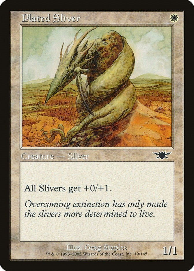 Image for Plated Sliver (19) (Legions) (LGN) - Magic: The Gathering