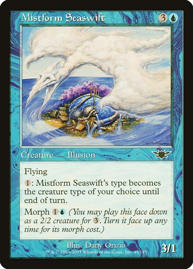 Image for Mistform Seaswift (45) (Legions) (LGN) - Magic: The Gathering