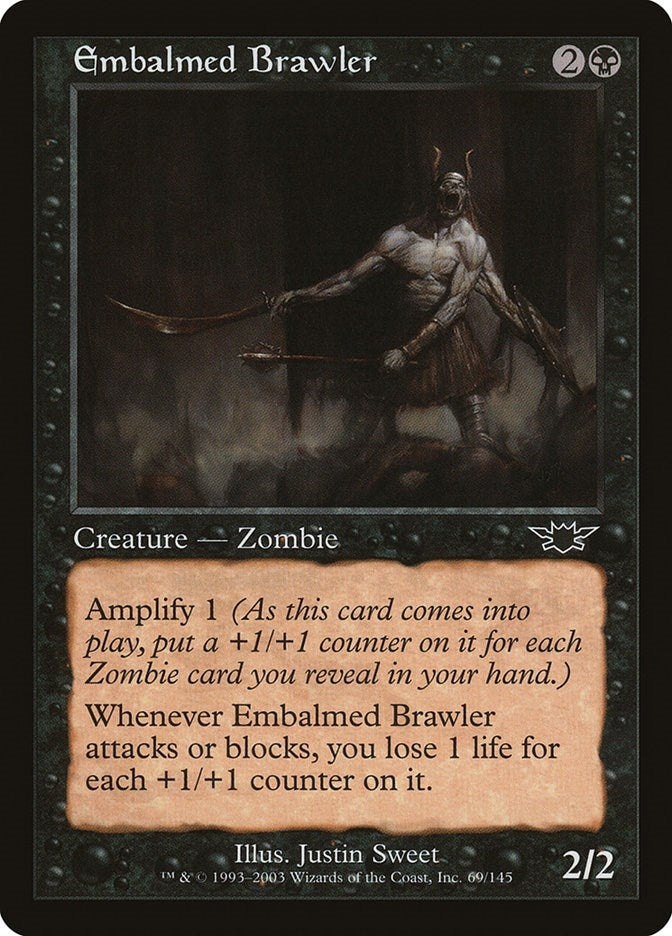 Image for Embalmed Brawler (69) (Legions) (LGN) - Magic: The Gathering