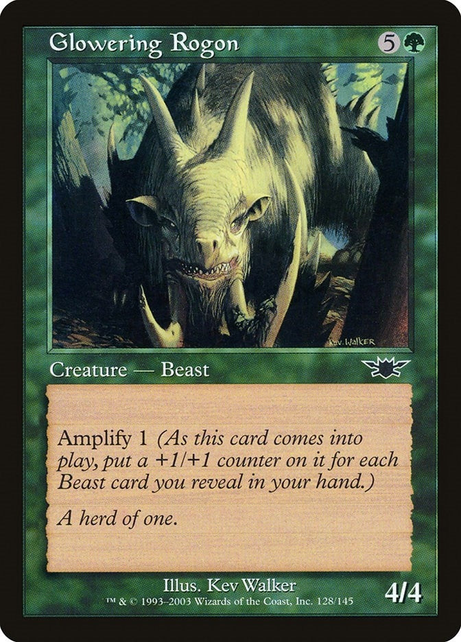 Image for Glowering Rogon (128) (Legions) (LGN) - Magic: The Gathering