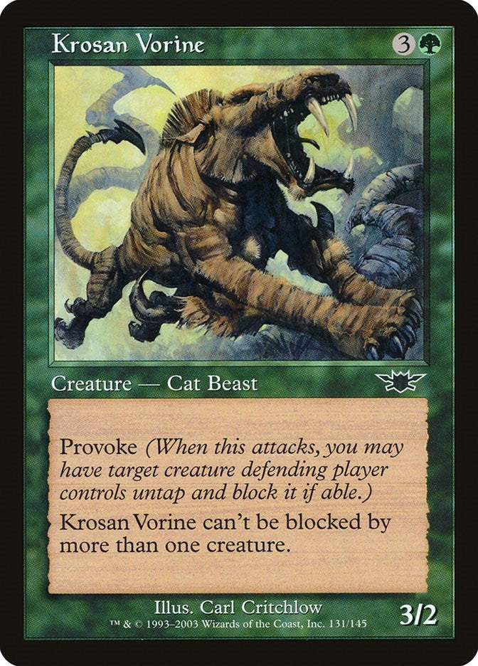 Image for Krosan Vorine (131) (Legions) (LGN) - Magic: The Gathering