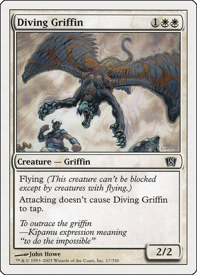Image for Diving Griffin (17) (8th Edition) (8ED) - Magic: The Gathering