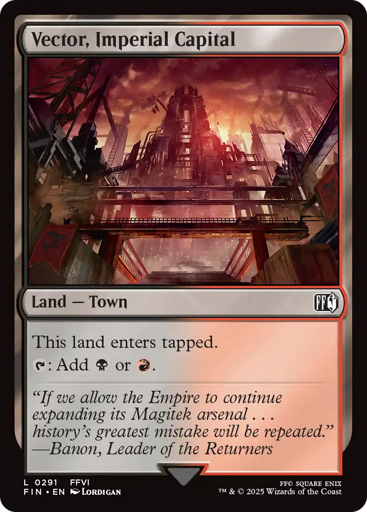 Vector, Imperial Capital (291) (FIN)