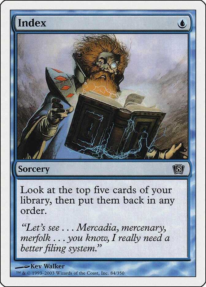 Image for Index (84) (8th Edition) (8ED) - Magic: The Gathering