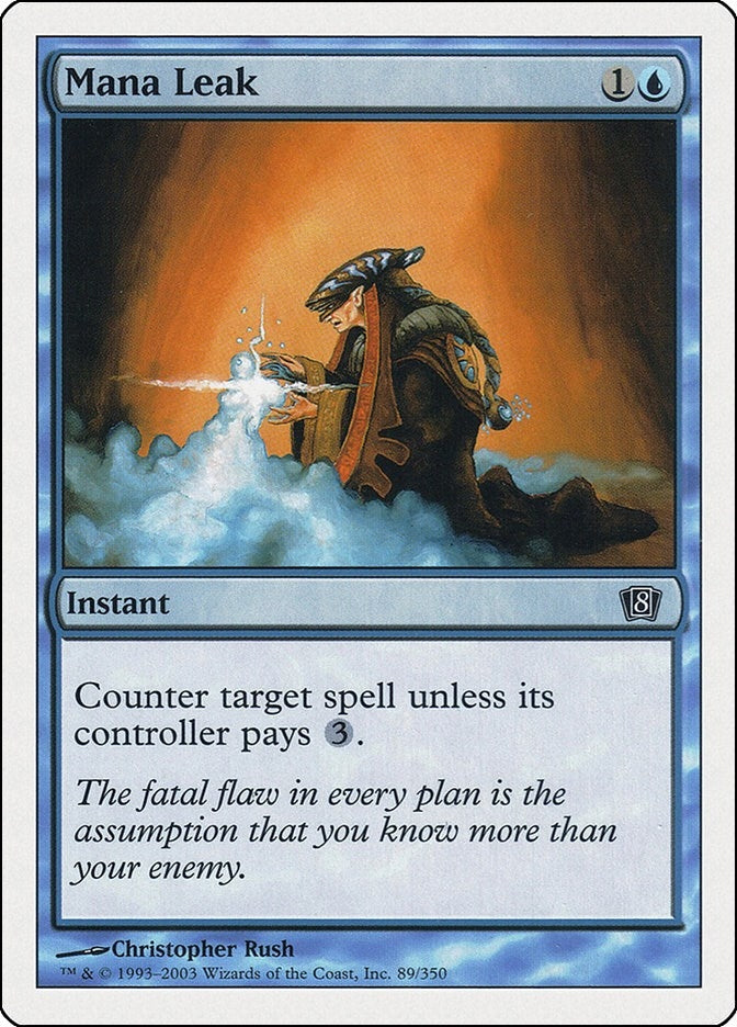 Image for Mana Leak (89) (8th Edition) (8ED) - Magic: The Gathering