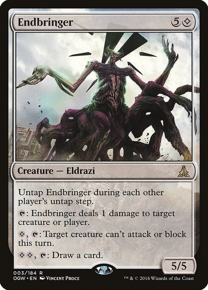 Image for Endbringer (3) (Oath of the Gatewatch) - Magic: The Gathering