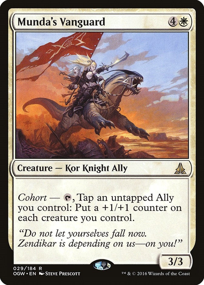 Image for Munda's Vanguard (29) (Oath of the Gatewatch) - Magic: The Gathering
