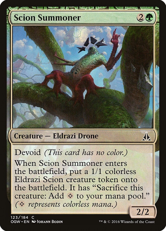 Image for Scion Summoner (123) (Oath of the Gatewatch) - Magic: The Gathering