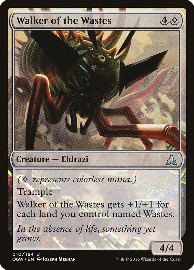 Image for Walker of the Wastes (10) (Oath of the Gatewatch) - Magic: The Gathering