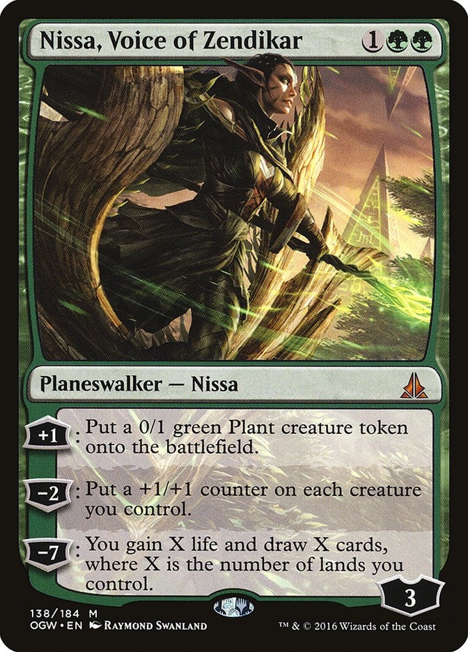 Image for Nissa, Voice of Zendikar (138) (Oath of the Gatewatch) - Magic: The Gathering