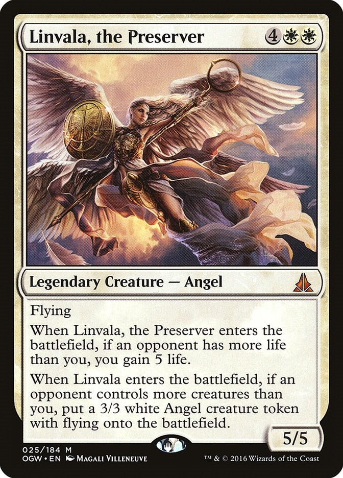 Image for Linvala, the Preserver (25) (Oath of the Gatewatch) - Magic: The Gathering