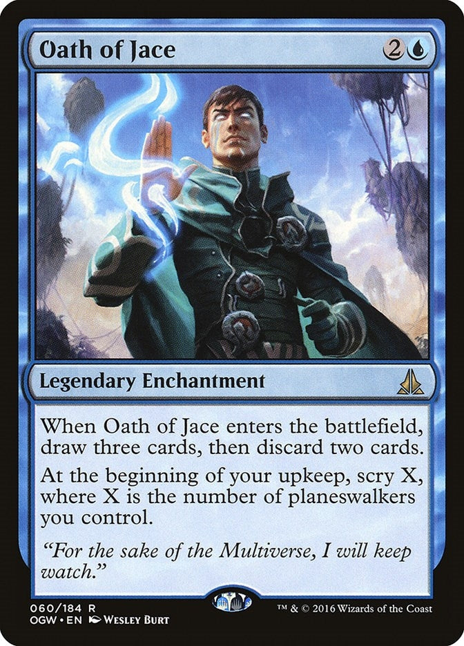 Image for Oath of Jace (60) (Oath of the Gatewatch) - Magic: The Gathering
