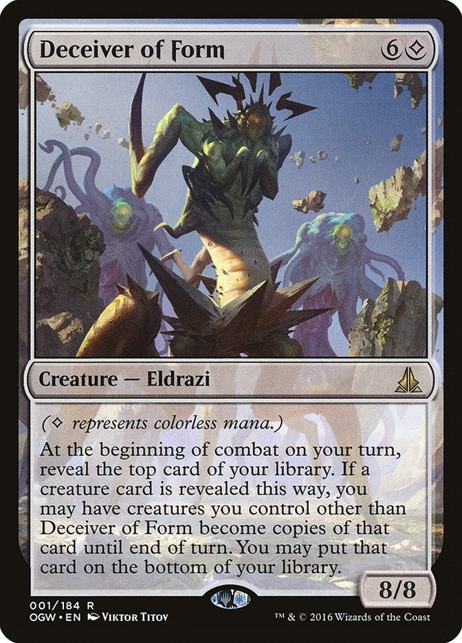 Image for Deceiver of Form (1) (Oath of the Gatewatch) - Magic: The Gathering