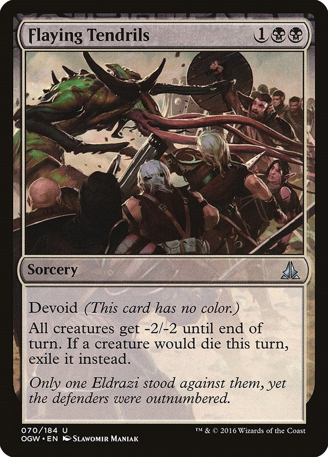 Image for Flaying Tendrils (70) (Oath of the Gatewatch) - Magic: The Gathering