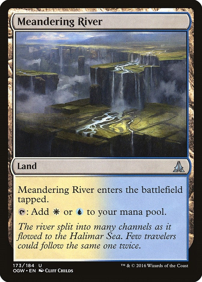Image for Meandering River (173) (Oath of the Gatewatch) - Magic: The Gathering