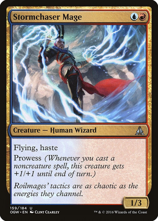 Image for Stormchaser Mage (159) (Oath of the Gatewatch) - Magic: The Gathering