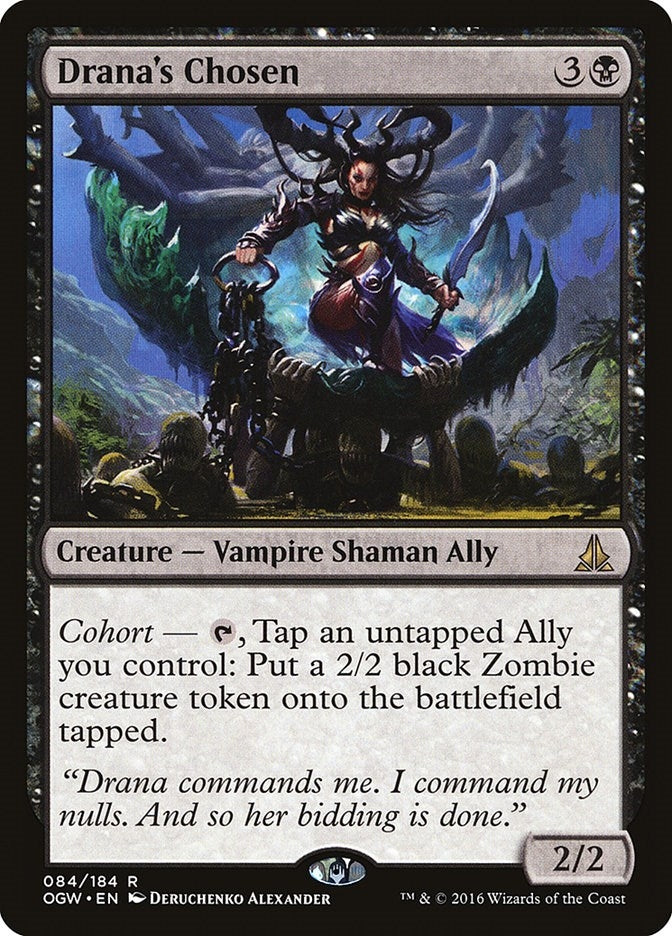 Image for Drana's Chosen (84) (Oath of the Gatewatch) - Magic: The Gathering