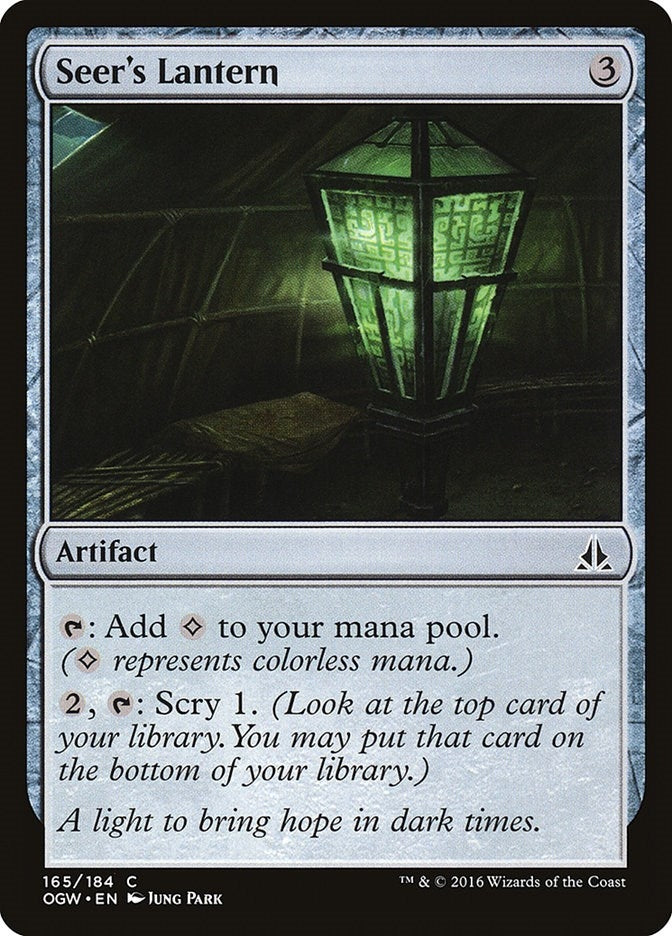 Image for Seer's Lantern (165) (Oath of the Gatewatch) - Magic: The Gathering