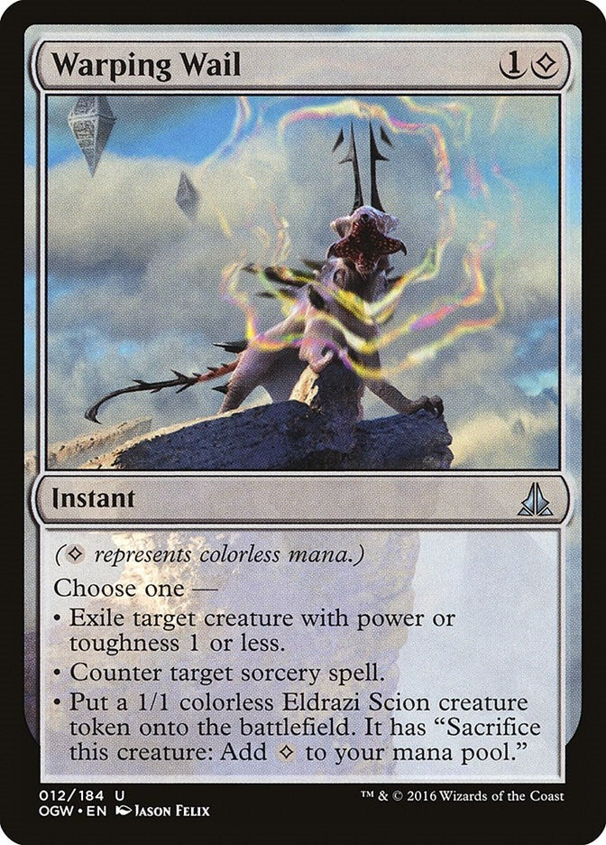 Image for Warping Wail (12) (Oath of the Gatewatch) - Magic: The Gathering