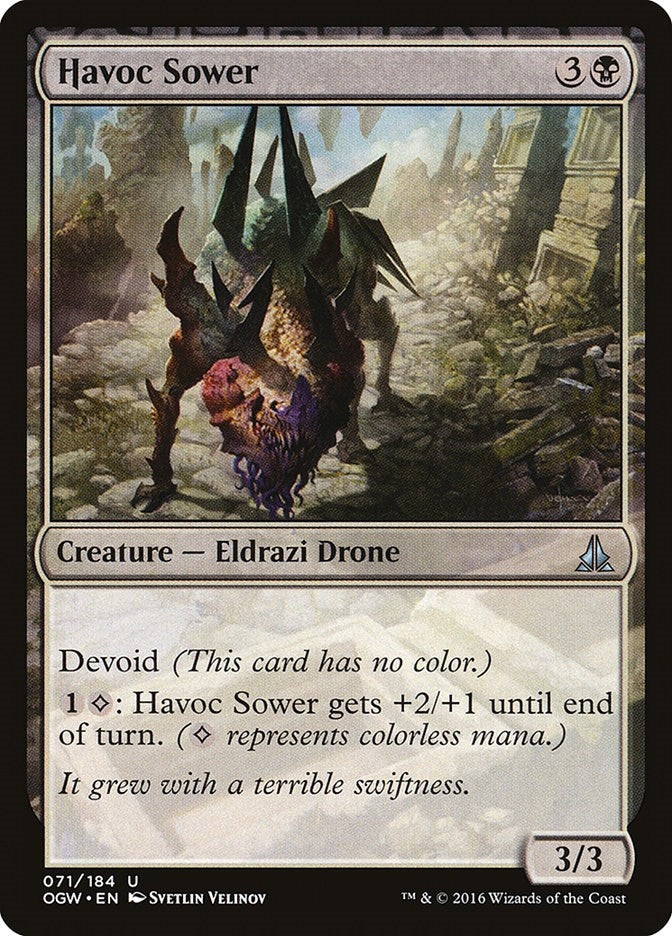 Image for Havoc Sower (71) (Oath of the Gatewatch) - Magic: The Gathering