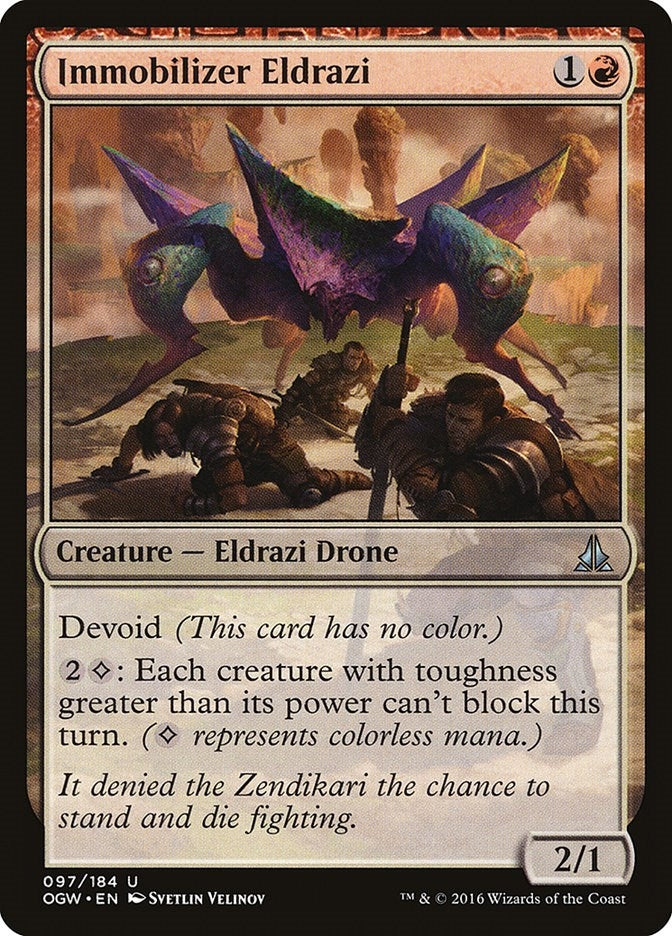 Image for Immobilizer Eldrazi (97) (Oath of the Gatewatch) - Magic: The Gathering