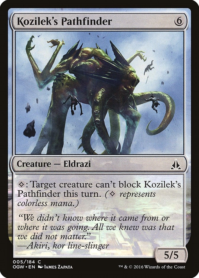 Image for Kozilek's Pathfinder (5) (Oath of the Gatewatch) - Magic: The Gathering