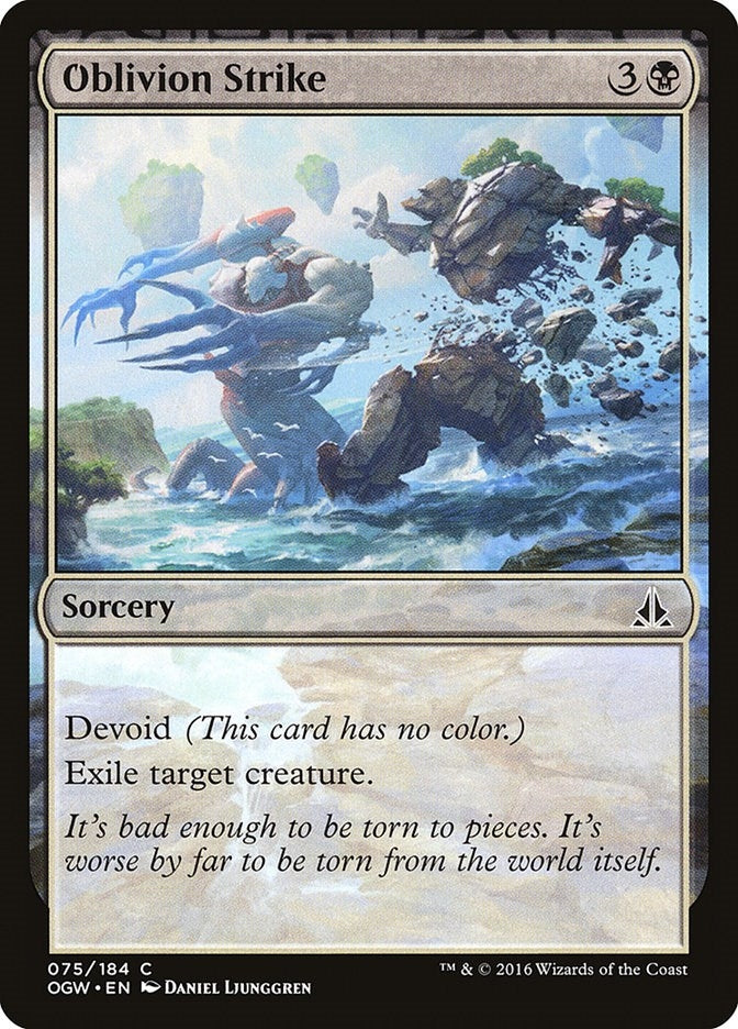 Image for Oblivion Strike (75) (Oath of the Gatewatch) - Magic: The Gathering