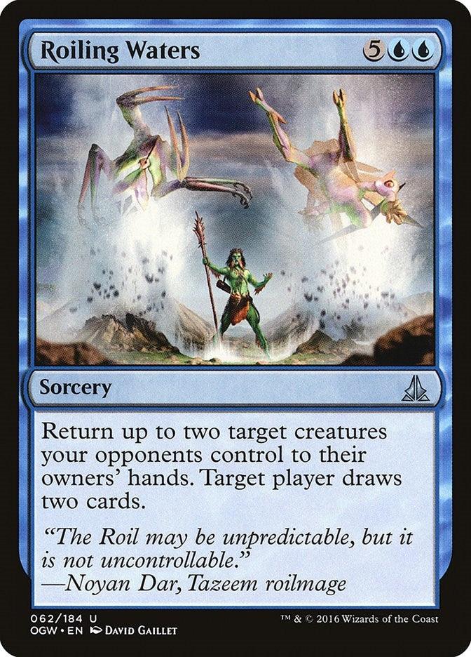 Image for Roiling Waters (62) (Oath of the Gatewatch) - Magic: The Gathering