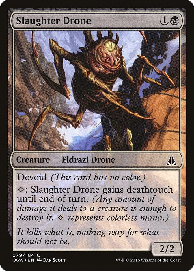 Image for Slaughter Drone (79) (Oath of the Gatewatch) - Magic: The Gathering