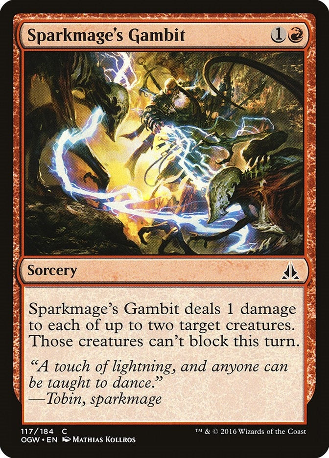 Image for Sparkmage's Gambit (117) (Oath of the Gatewatch) - Magic: The Gathering