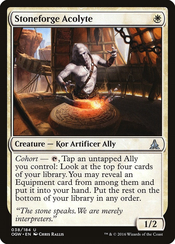 Image for Stoneforge Acolyte (38) (Oath of the Gatewatch) - Magic: The Gathering