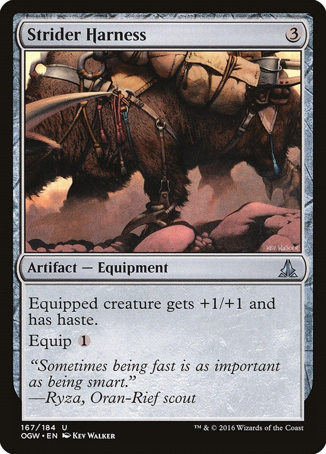 Image for Strider Harness (167) (Oath of the Gatewatch) - Magic: The Gathering