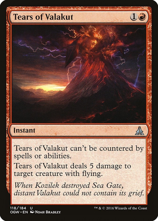 Image for Tears of Valakut (118) (Oath of the Gatewatch) - Magic: The Gathering