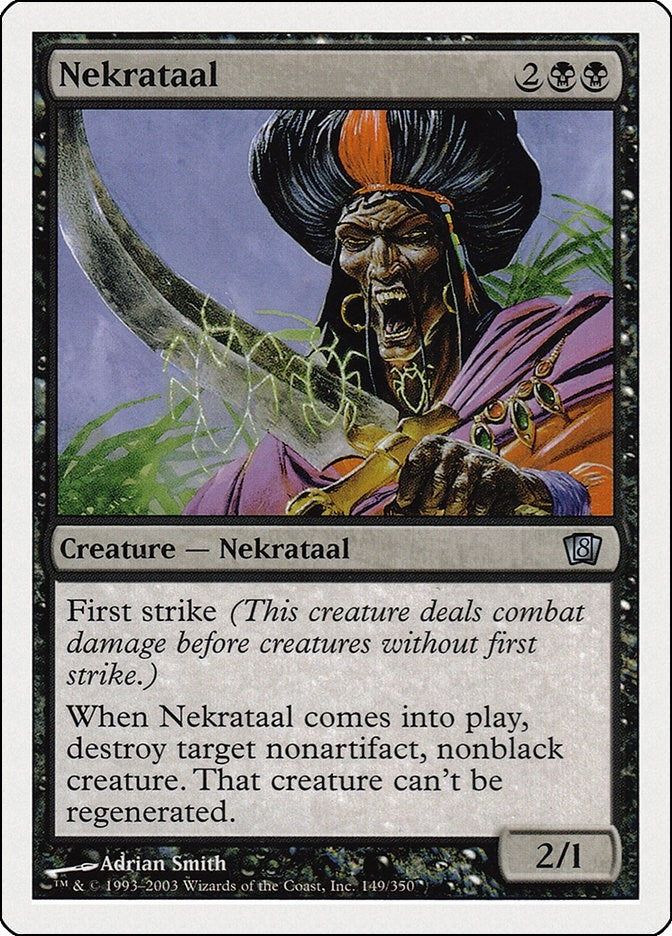 Image for Nekrataal (149) (8th Edition) (8ED) - Magic: The Gathering