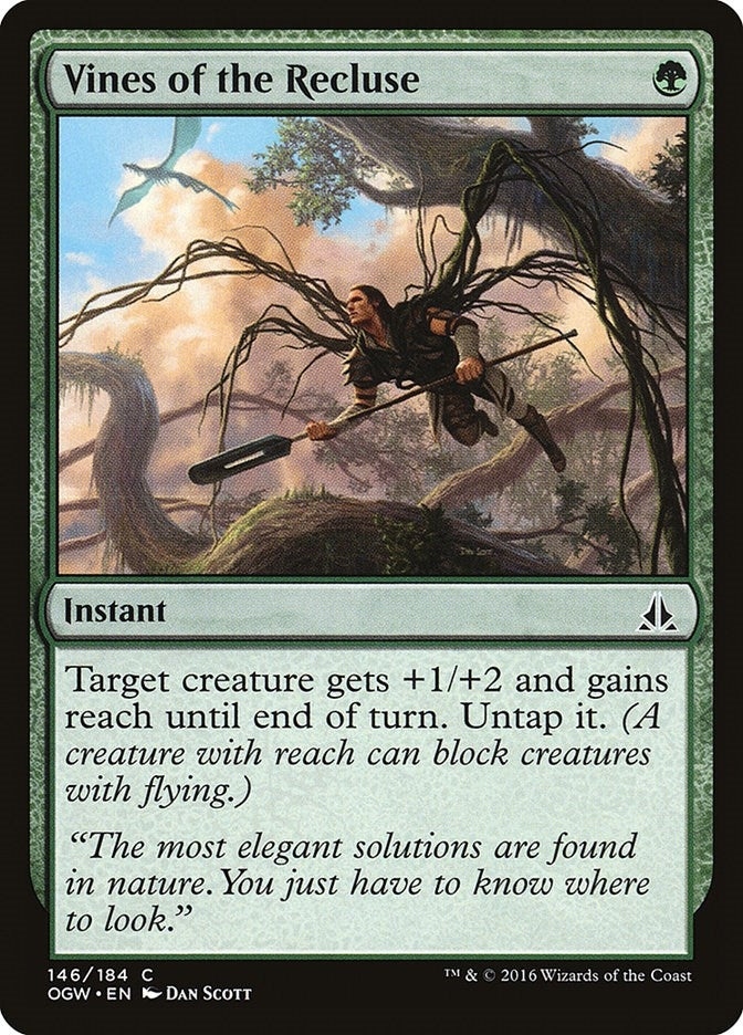 Image for Vines of the Recluse (146) (Oath of the Gatewatch) - Magic: The Gathering